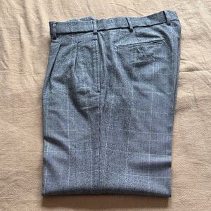 Faconnable Gray Wool Trousers